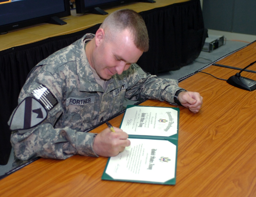 Cav Soldier's wait worth the little 'Ray Ray' of sunshine