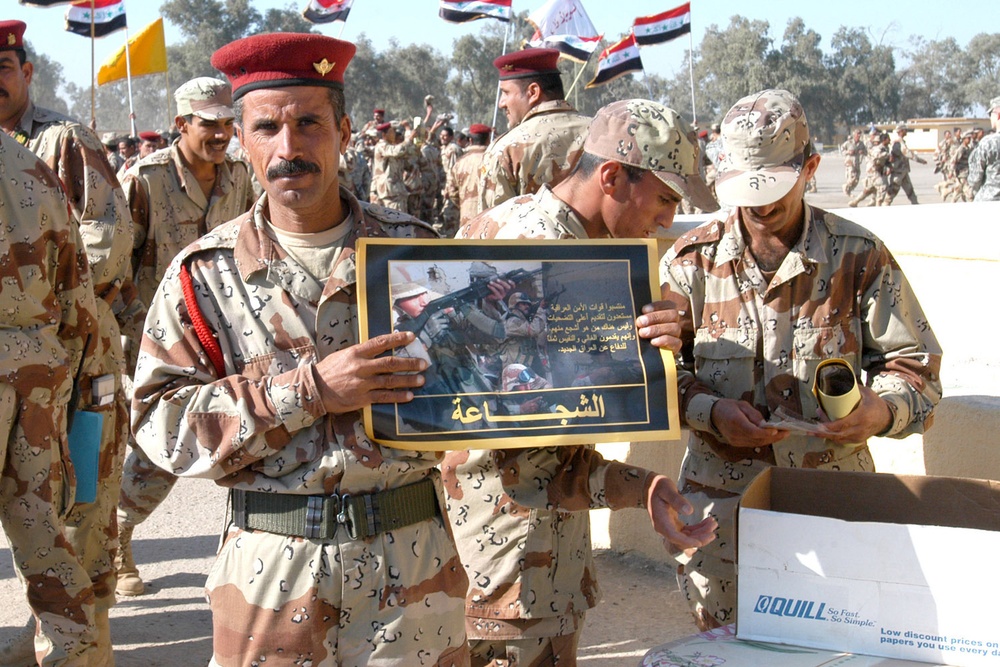 Iraqi Army graduates 500 new troops