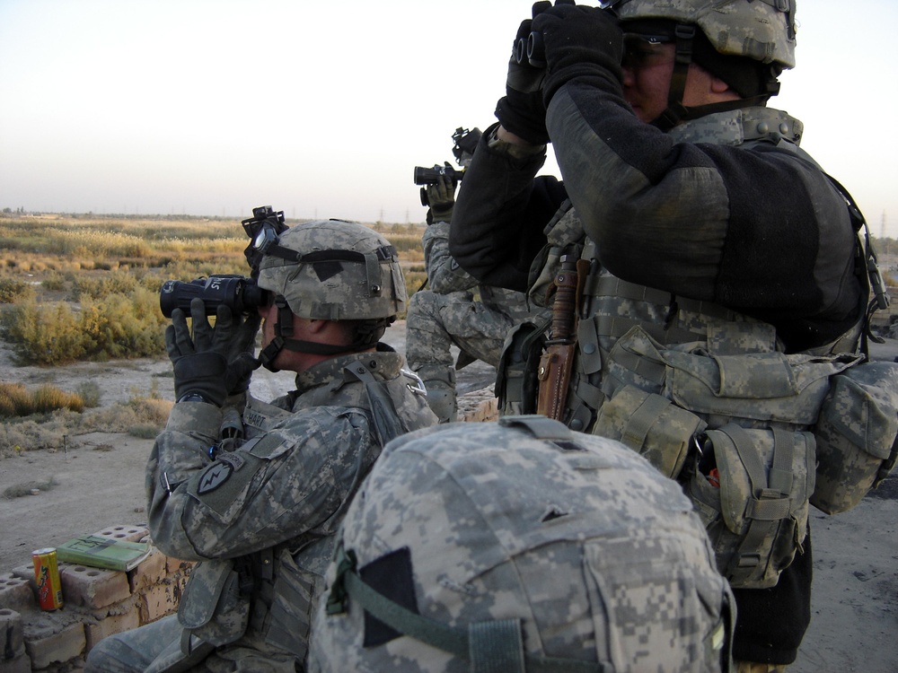 Spotting Insurgents Near Jurf as Sakhr