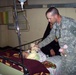 Paratroopers visit chrildren's hospital in Al Hillah