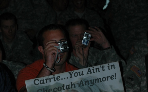 Carrie Underwood Performs for Soldiers in Iraq