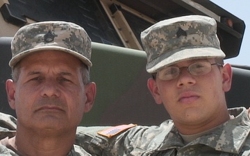 Like Father, Like Son for Florida Soldiers in Kuwait