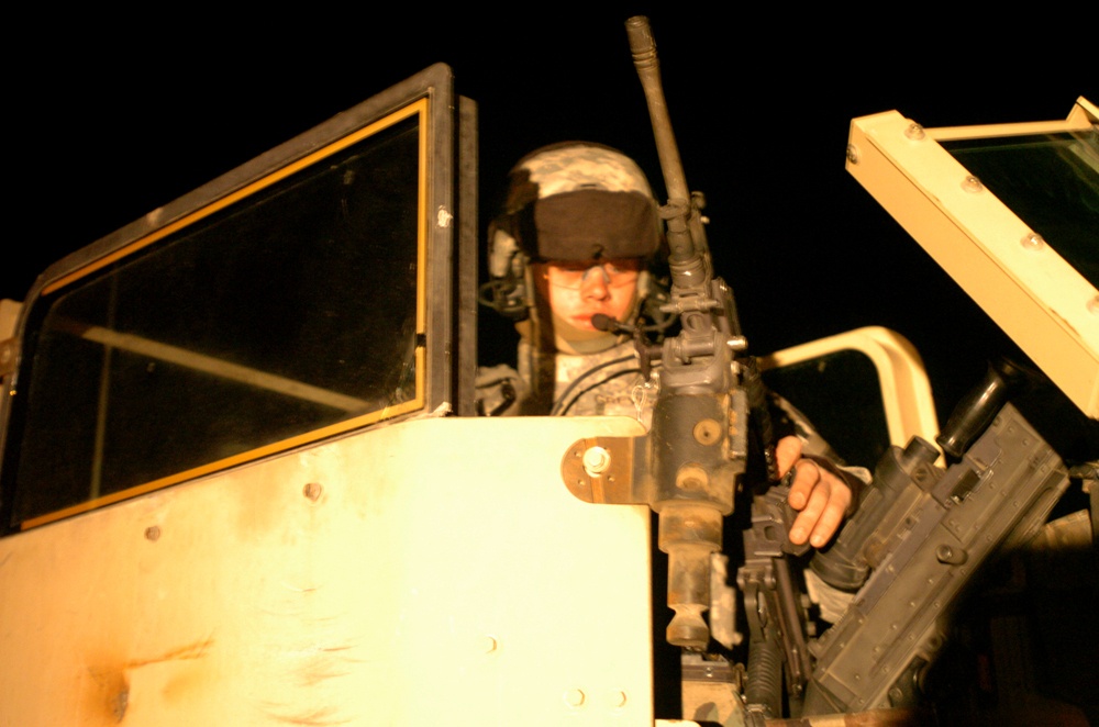 Gun Truck Pride Pushes Supplies Safely Along