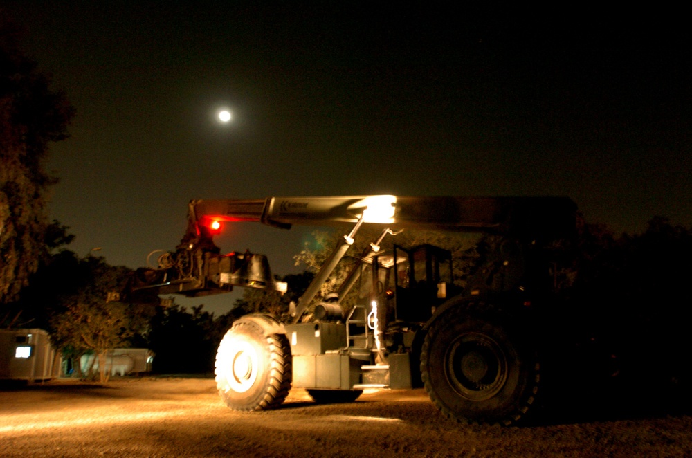 Gun Truck Pride Pushes Supplies Safely Along