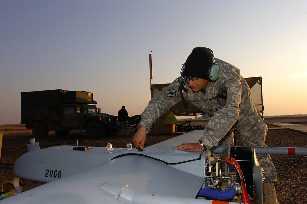 UAV Crews Help Keep 'Eye in the Skies' Over Baghdad