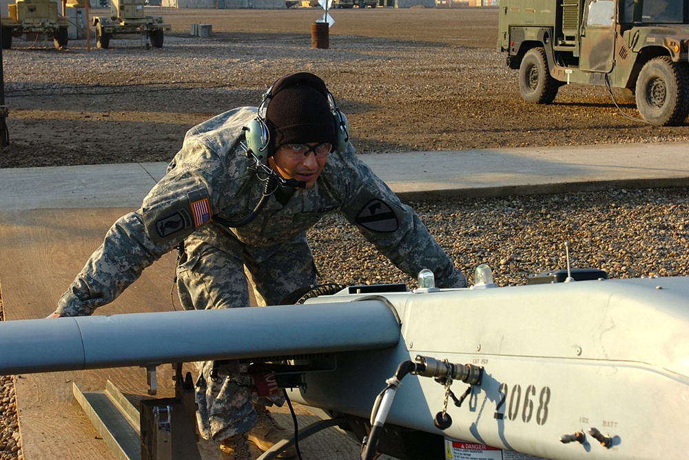 UAV Crews Help Keep 'Eye in the Skies' Over Baghdad