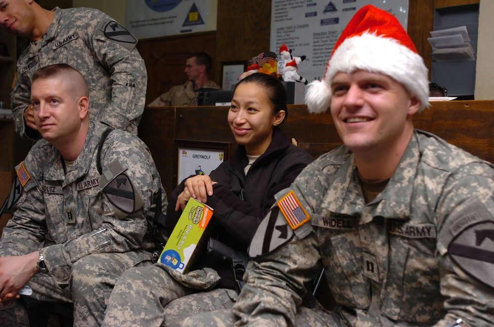 Gift Exchange Eases Tensions During Christmas
