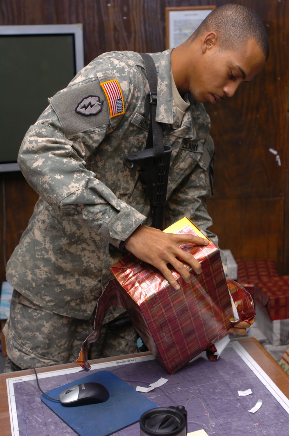 Gift Exchange Eases Tensions During Christmas