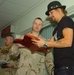 Kid Rock Brings Morale to Troops in Kuwait