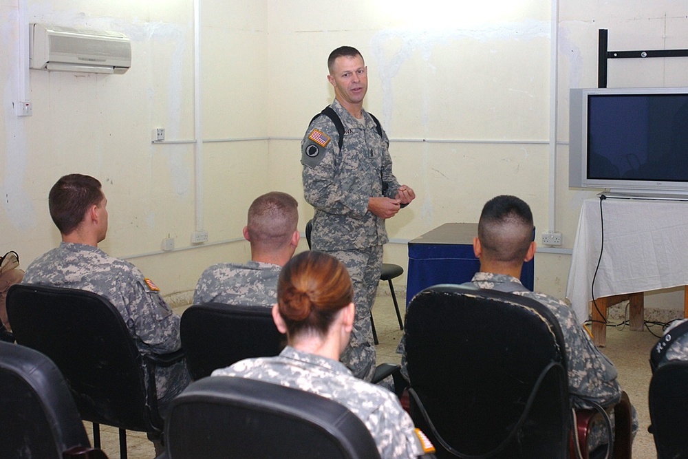 1ACB CSM coach, role model for Soldiers