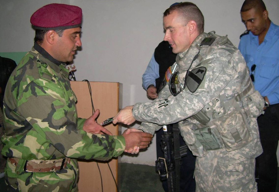 First Class Graduates from New IP Training Academy in Baqubah