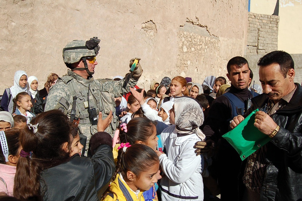 Spirit of Giving Felt Year Around by Children in Tal Afar
