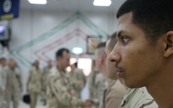 Navy's Leadership 'dock' at TQ