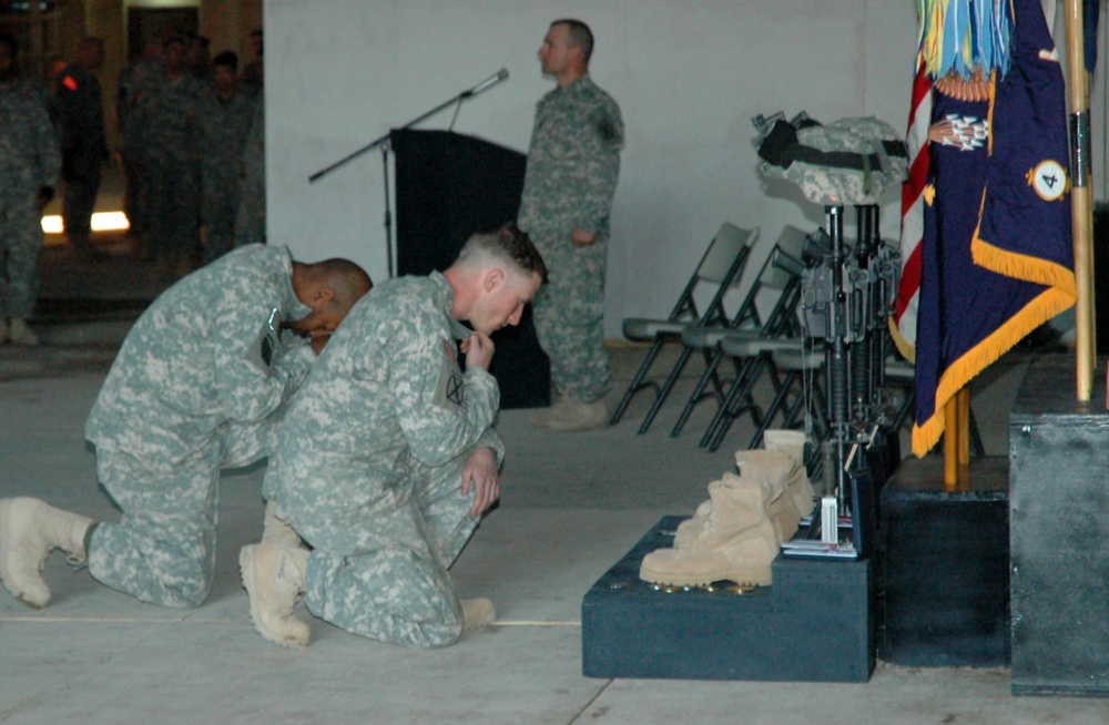 Fallen Soldiers memorialized in Yusufiyah