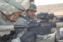 1-8 Cavalry Training Iraqi National Police