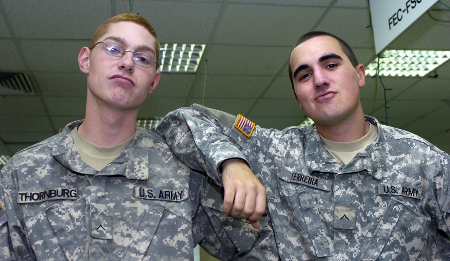 Camaraderie Important to Pair of Young Troops