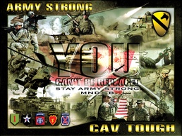 New Retention Slogan Hits Cav Country in Iraq