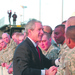 President Bush Visits Fort Benning