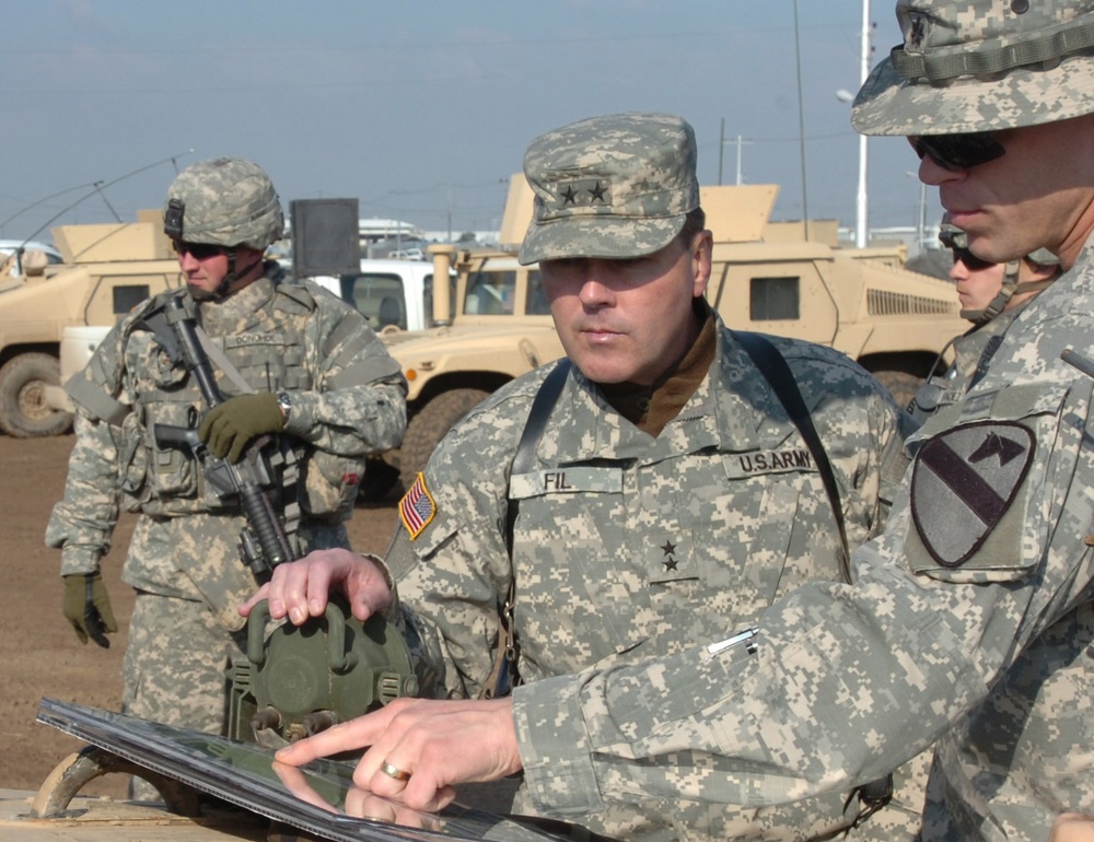 Baghdad's Commanding General at Taji
