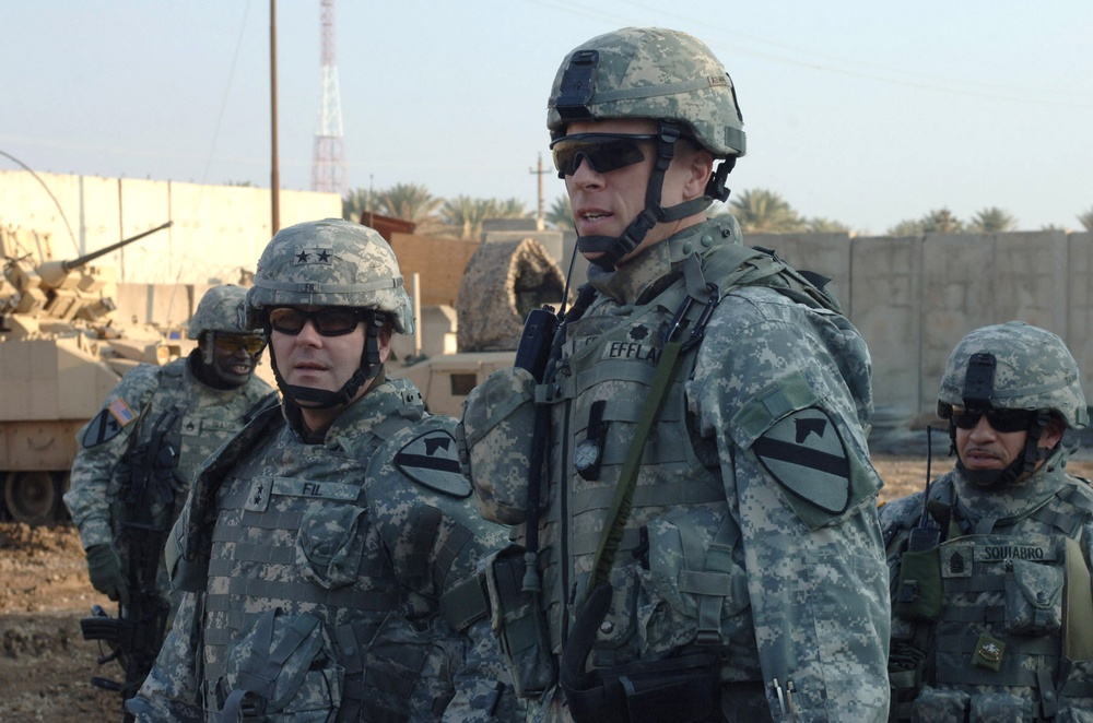 Baghdad's Commanding General at Taji