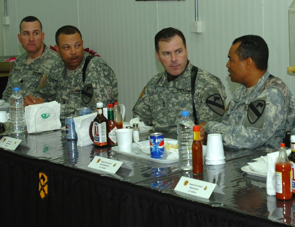 Baghdad's Commanding General at Taji