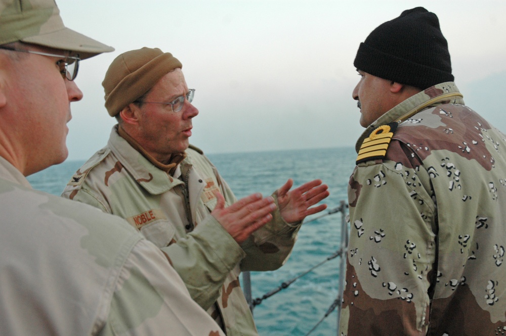 Coalition Efforts Help Iraqi Navy Succeed at Oil Terminal Protection