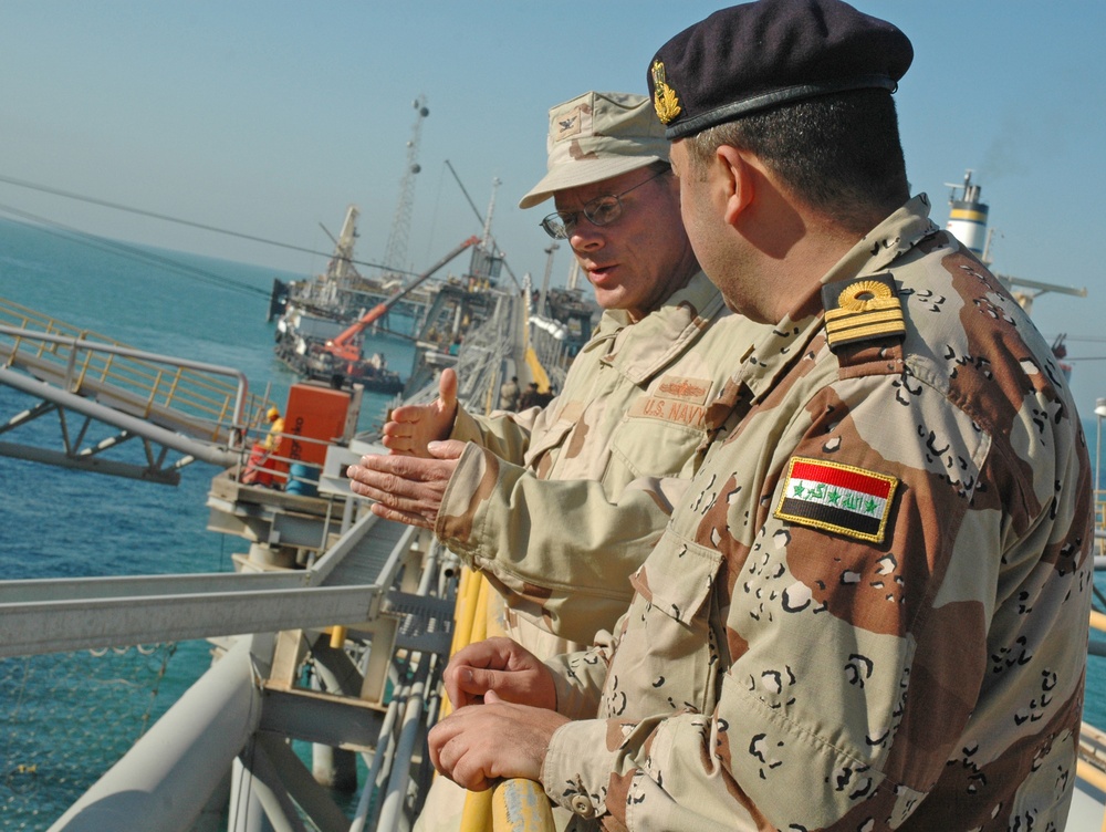 Coalition Efforts Help Iraqi Navy Succeed at Oil Terminal Protection