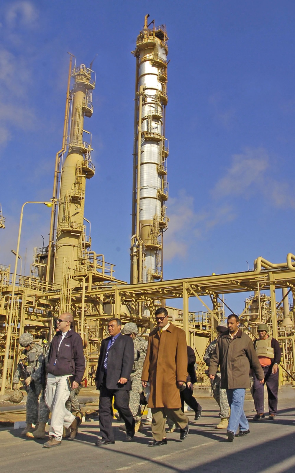 Undersecretary Tours Salah Ad Din Fertilizer Plant