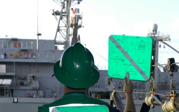 Replenishing at Sea