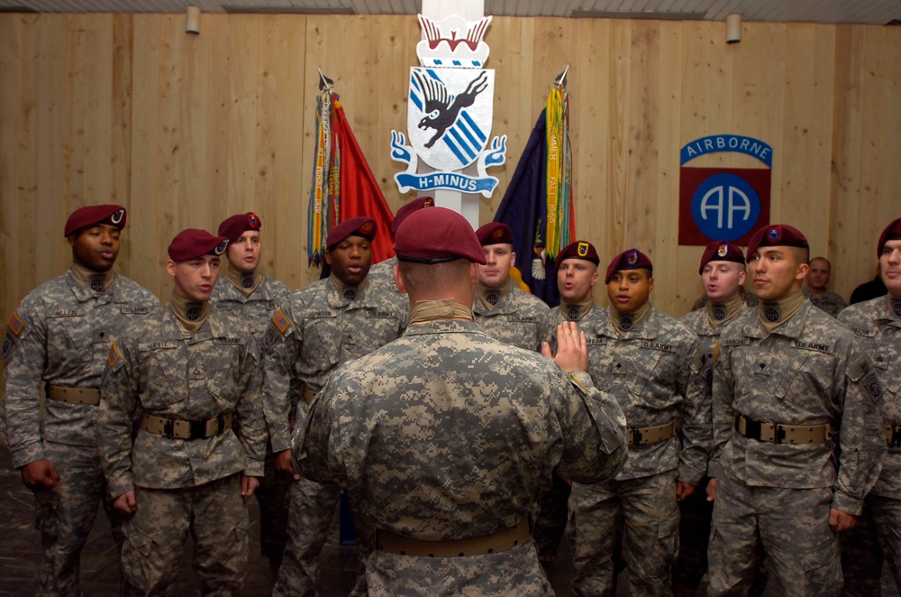 82nd Chorus Visits 3BCT