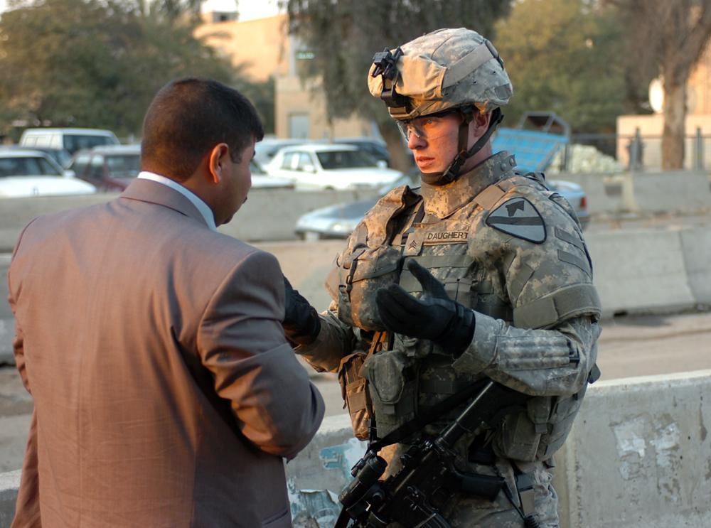 Dark Horse Troopers Keep Watchful Eye Over FOB Prosperity, IZ