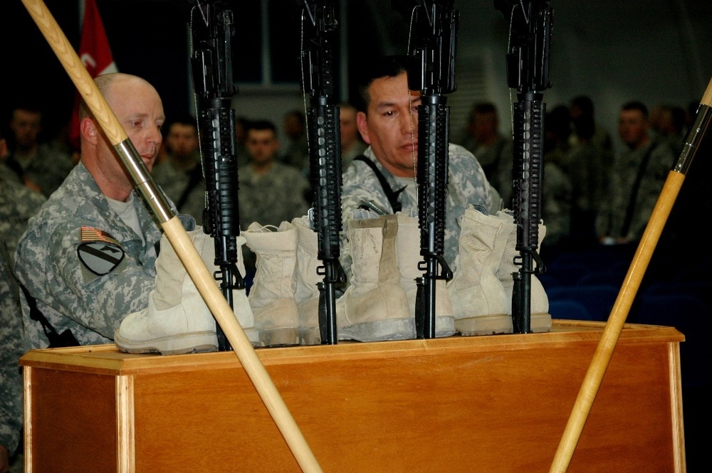 Troopers Pay Tribute to Fallen Soldier