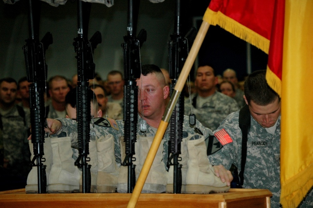 Troopers Pay Tribute to Fallen Soldier