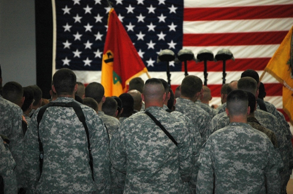Troopers Pay Tribute to Fallen Soldier