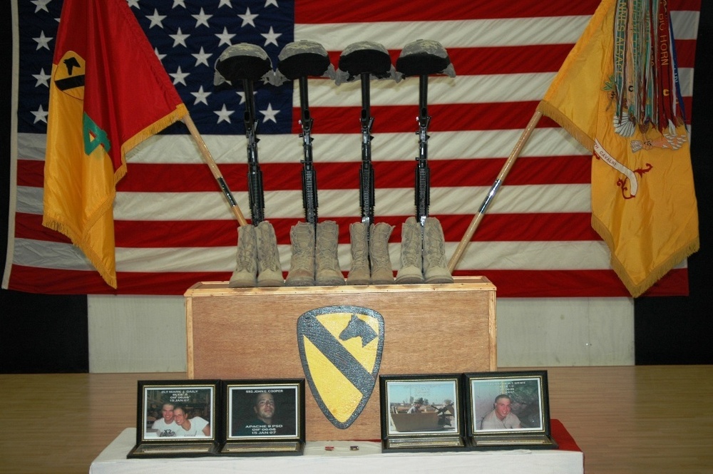 Troopers Pay Tribute to Fallen Soldier