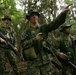 Marines Navigate Jungle During Training Course
