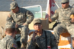 Pizza Party Provided to Taji Troops