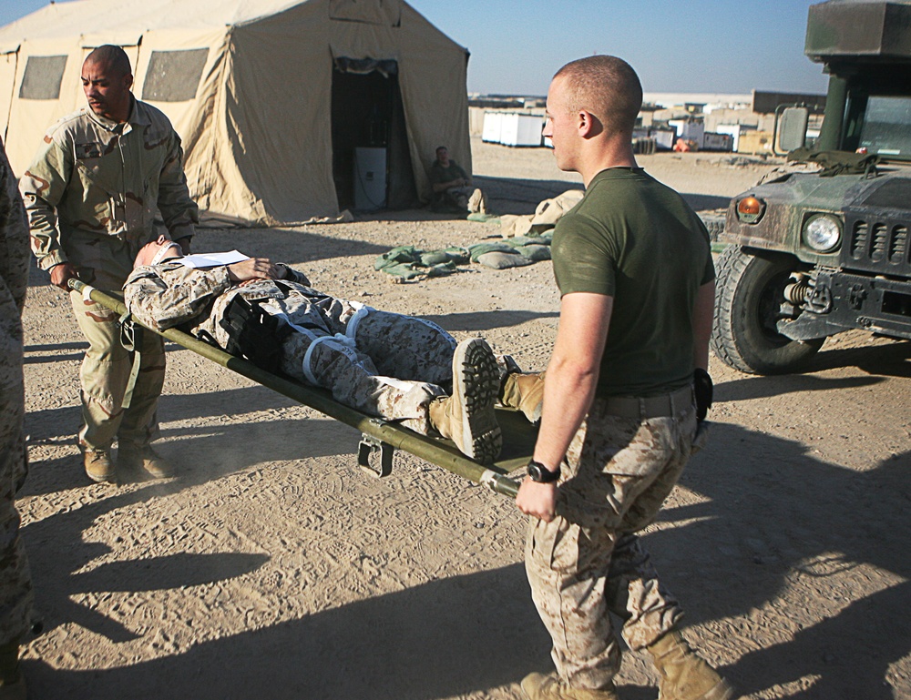 Mobile surgical unit exercises muscles, proves capable
