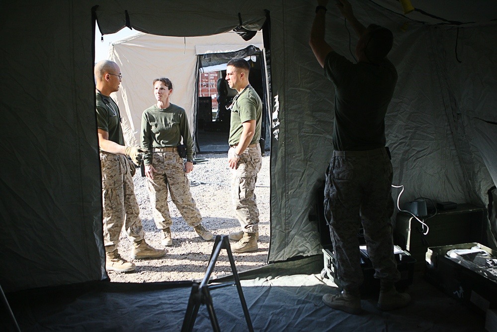 Mobile surgical unit exercises muscles, proves capable