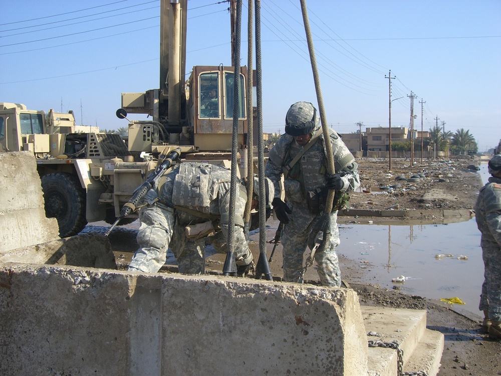 New Combat Outpost Built to Thwart Crime in Ghazaliya