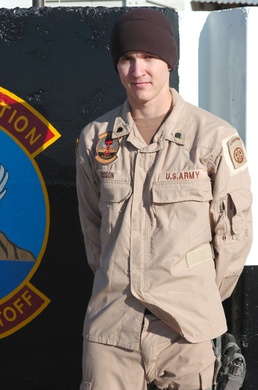 Medic Earns Wings on Deployment