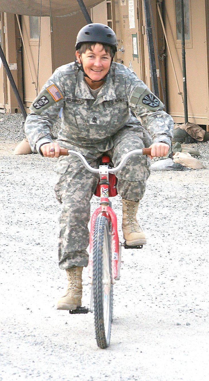 First Sergeant Pedals for 'Triple Deuce'