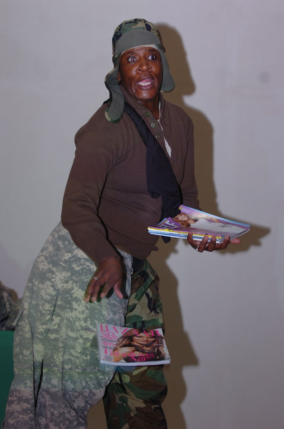 Soldiers Show Their 'Wild Side' During Fashion Show