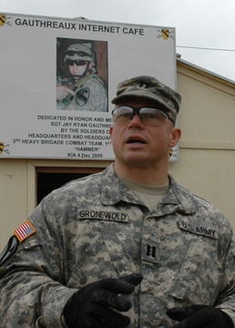 Fallen Hero Honored with Internet Cafe