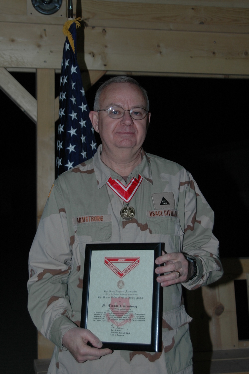 US Civilian Dedicates Career to Service