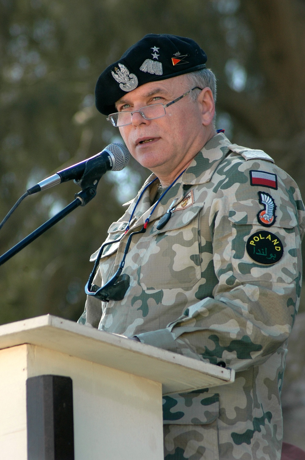 Change of command