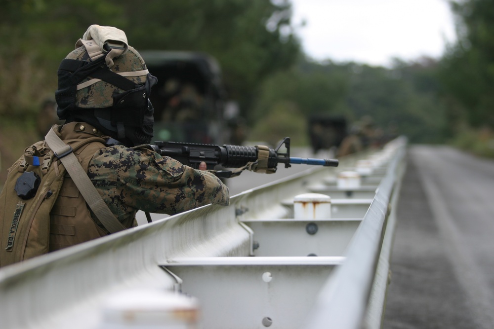 Stinger Battery Marines train for secondary mission in CENTCOM