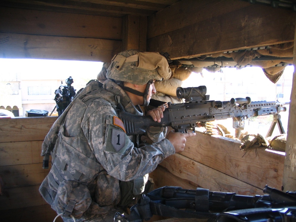 Company Operates From Combat Outpost