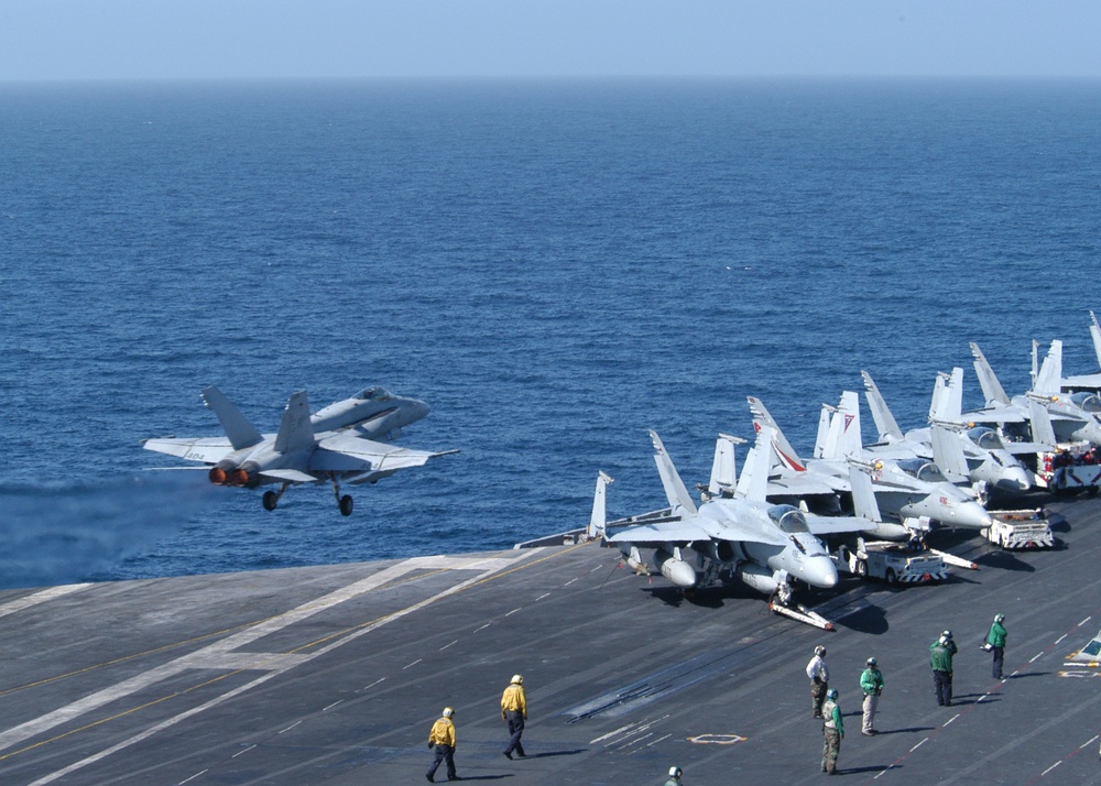 USS Dwight D. Eisenhower in support of Maritime Security Operations