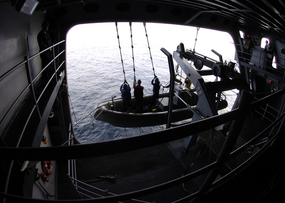 USS Dwight D. Eisenhower in support of Maritime Security Operations